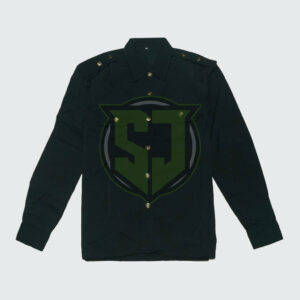 Seragam PSH / Safari Hitam Tangan Panjang