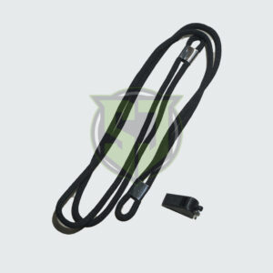 Talikur Tunggal Hitam + Peluit Hitam